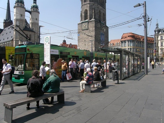 Straßenbahnen sind mit meteorologischer Messtechnik bestückt